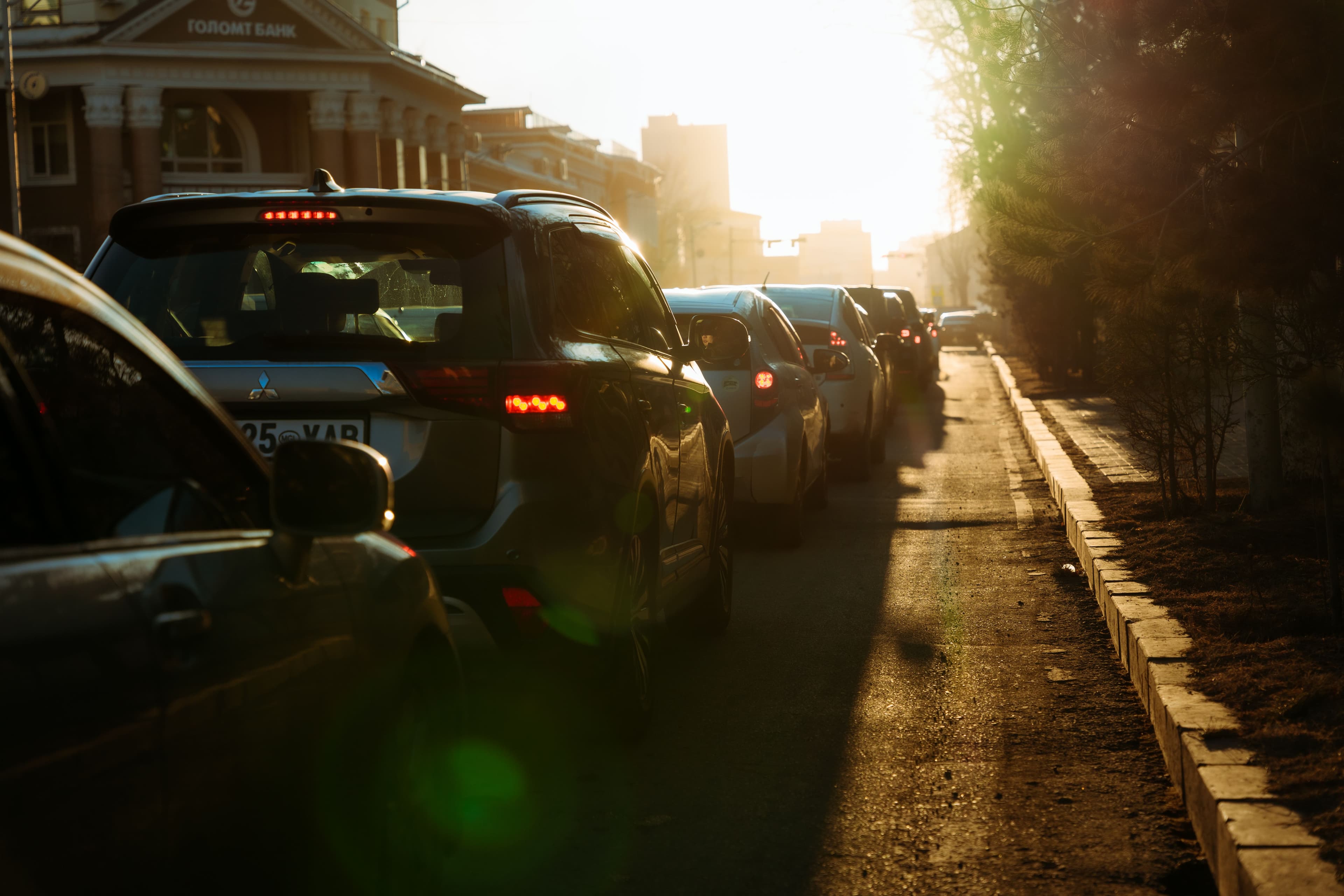 In Ulaanbaatar: Golden Hour