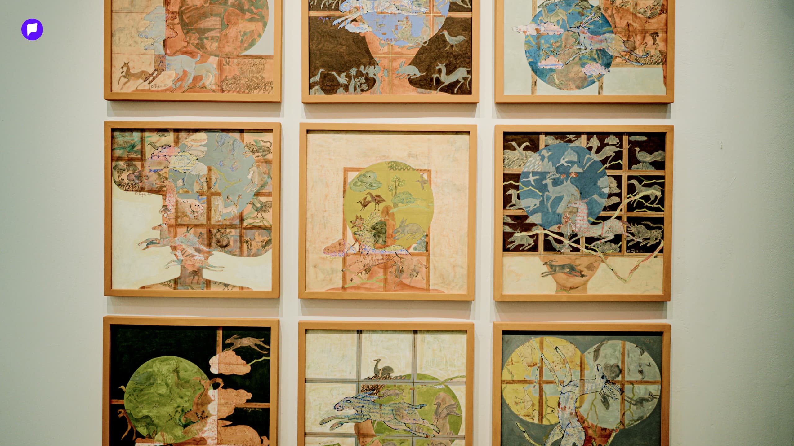 Үзэсгэлэнгийн танхимаас: Би нүүж байна