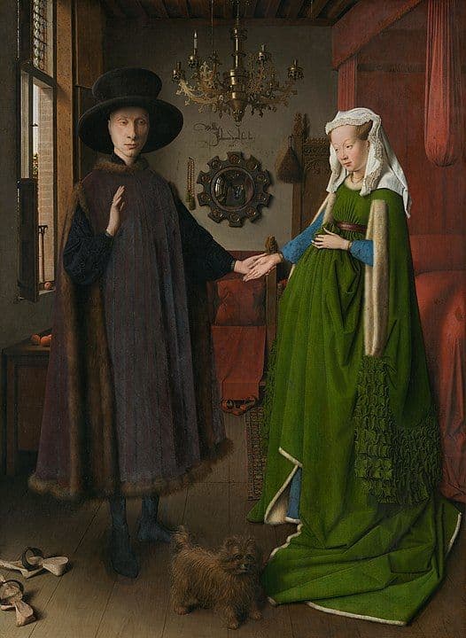5.Arnolfini Portrait_Jan van Eyck_Pragma love.jpg